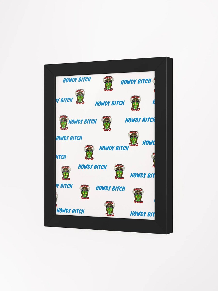 howdy bitch frame art product image (13)