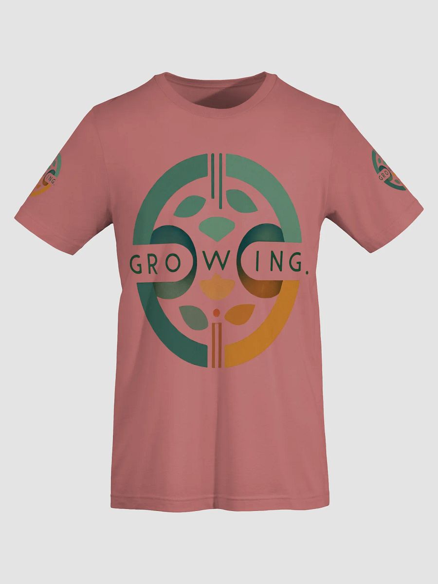 Geometric Growth Logo T-Shirt product image (50)