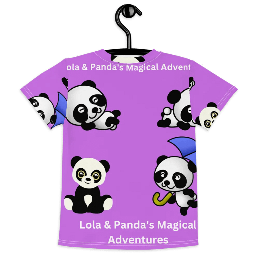Lola & Panda's Magical Adventures Crew Neck T-Shirt product image (7)
