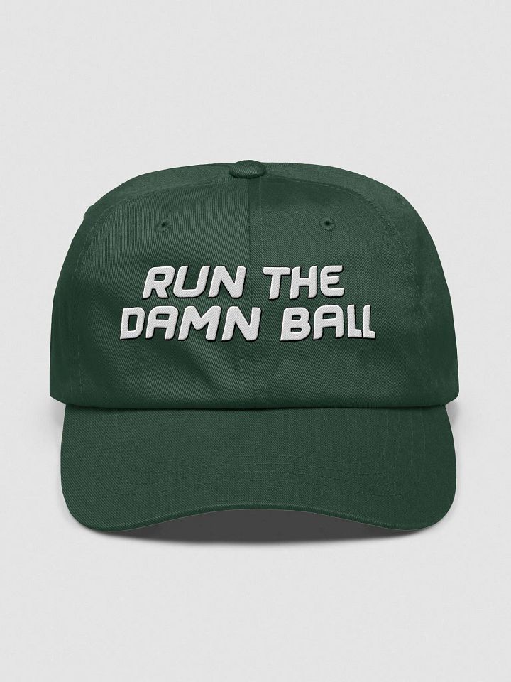 Run the Damn Ball Hat (Green) product image (1)