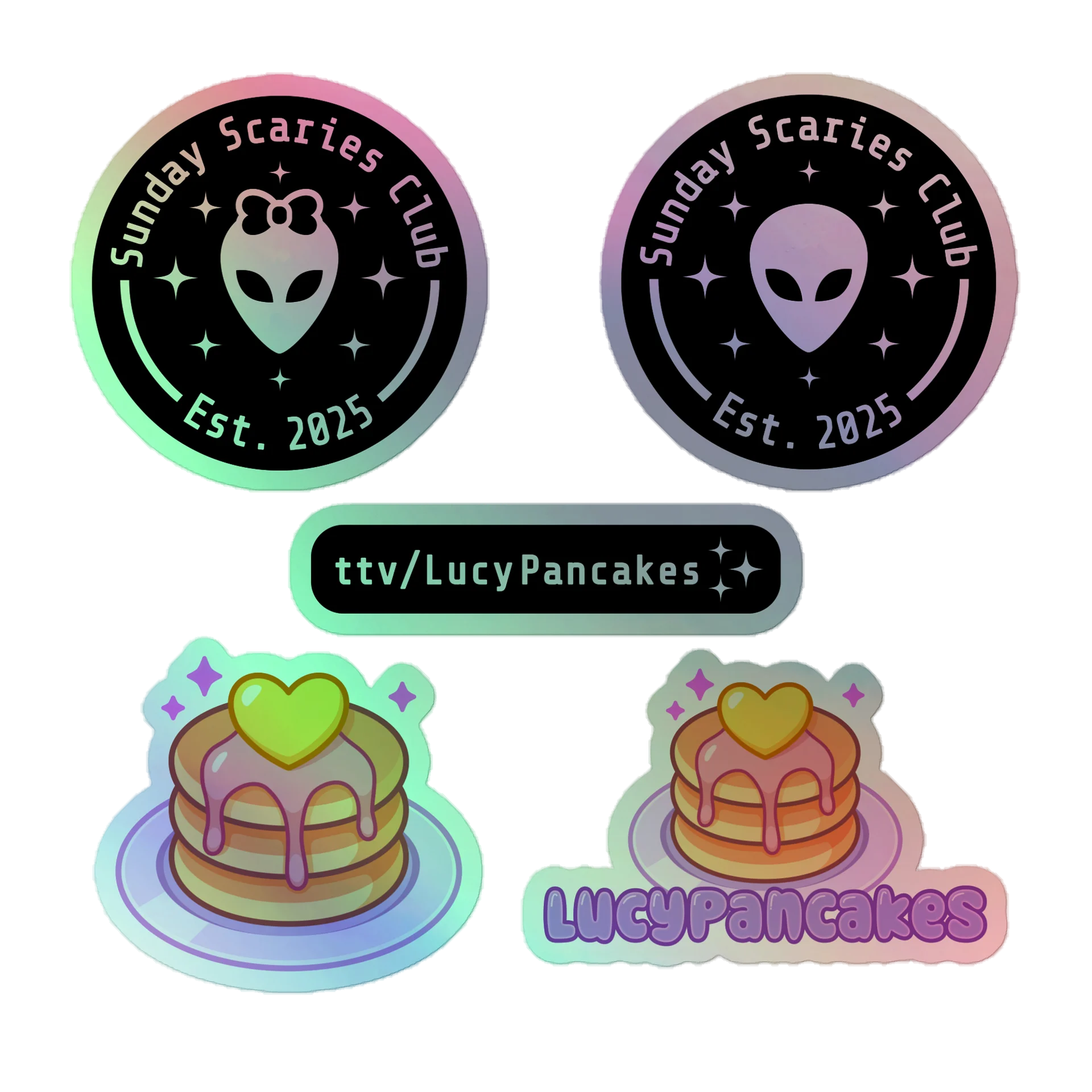 Standard Issue Holographic Stickers product image (1)