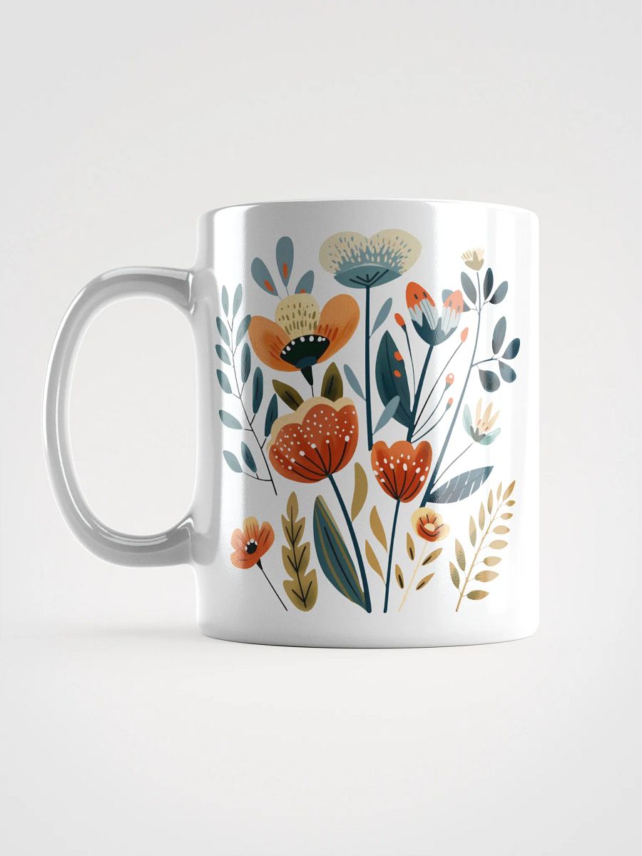 Floral Dreams White Glossy Mug product image (16)