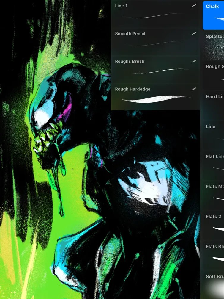 Photoshop and Procreate Brushes product image (3)