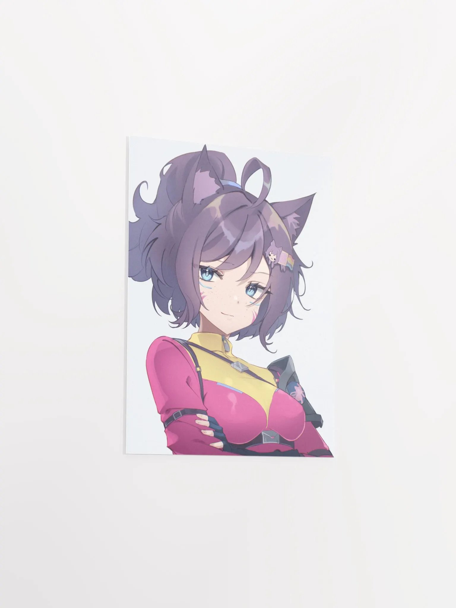 Pixel Kitten Poster Print product image (23)