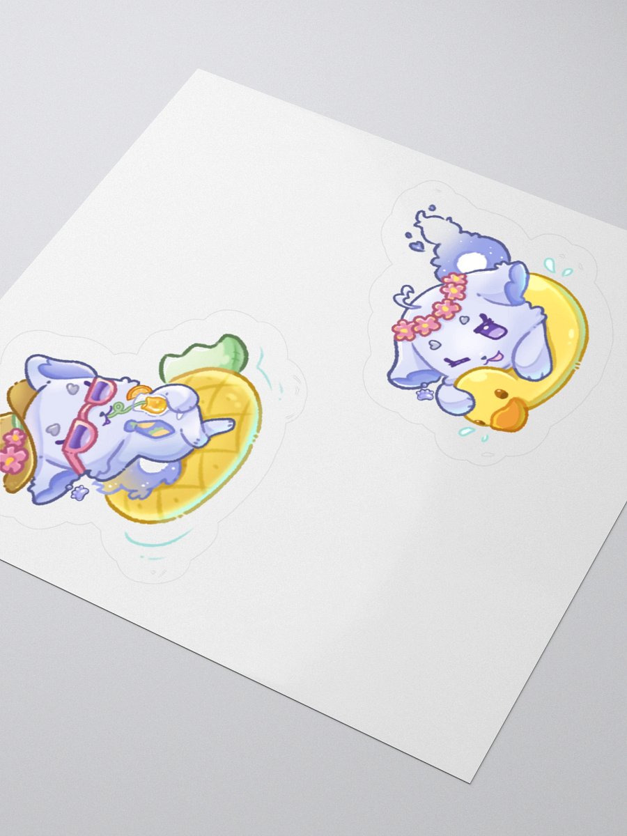 [ppan-biri] Floofling Sticker Set (3" x 3") product image (3)
