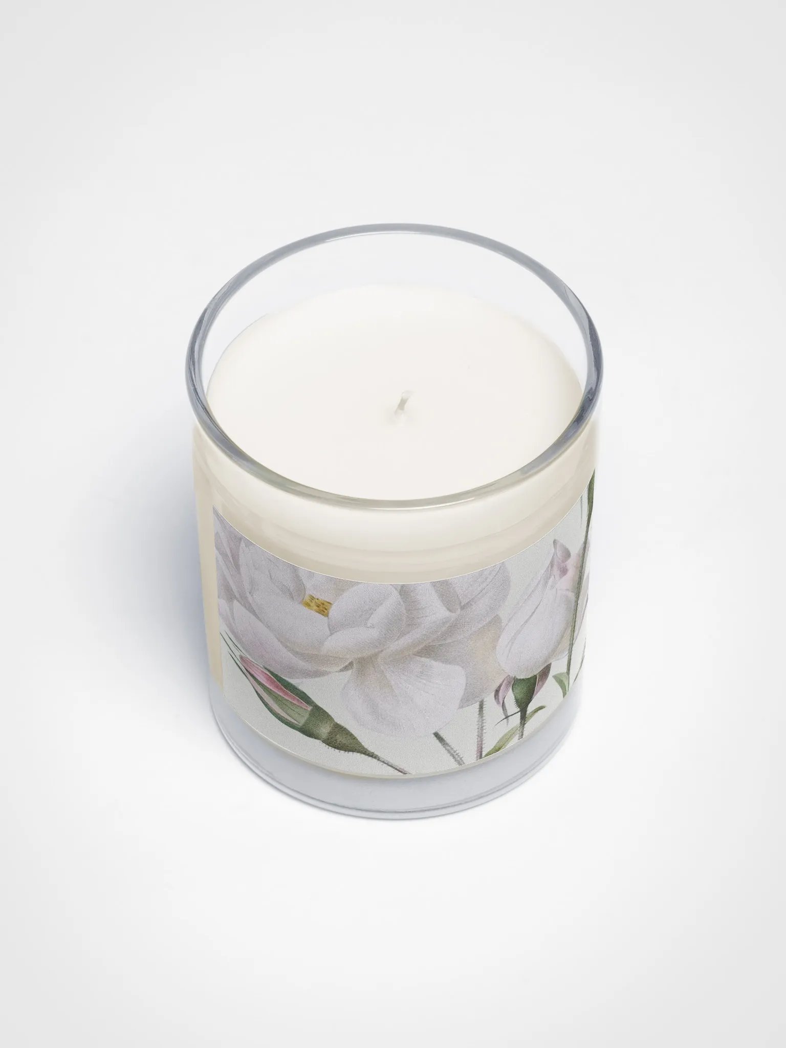 White Flowers. Soy Wax Candle product image (3)