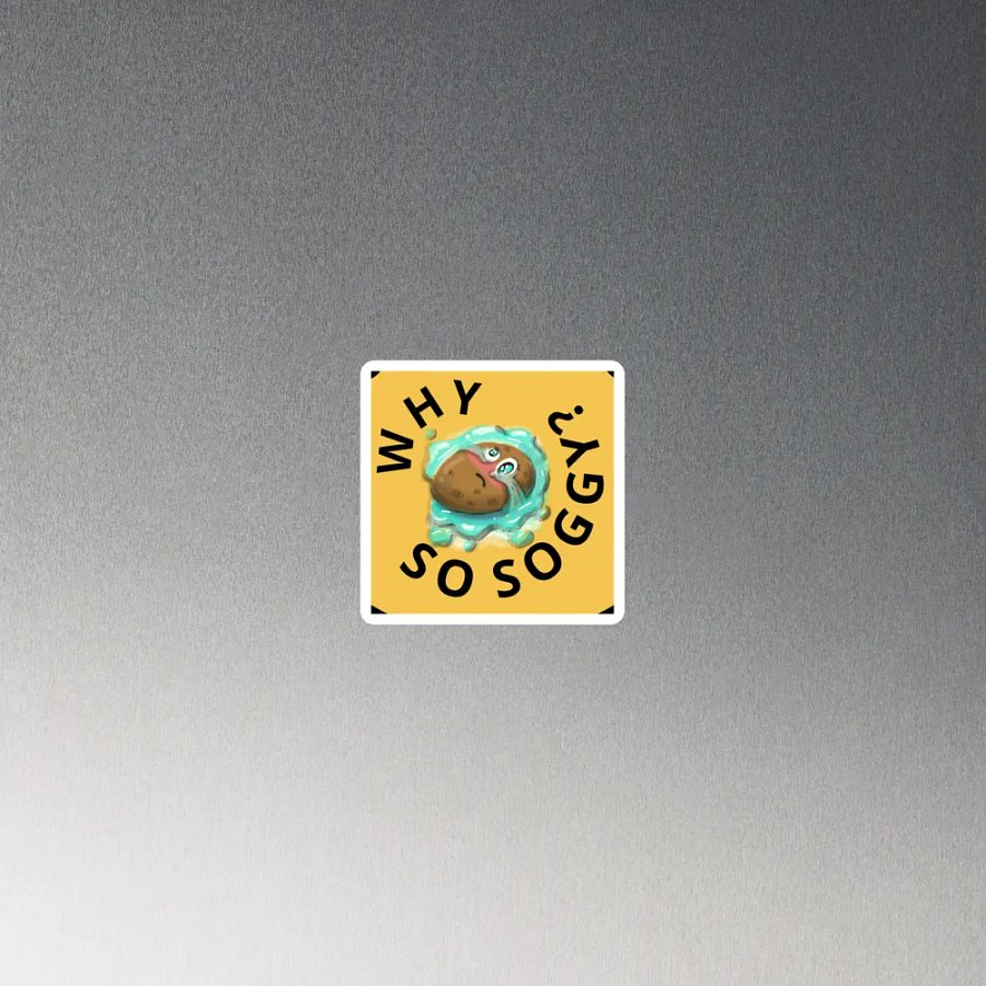 SoggyTato Die-Cut Magnets product image (2)