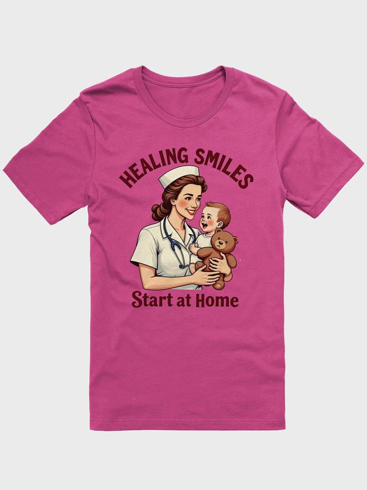 Healing Smiles Nurse T-Shirt product image (2)