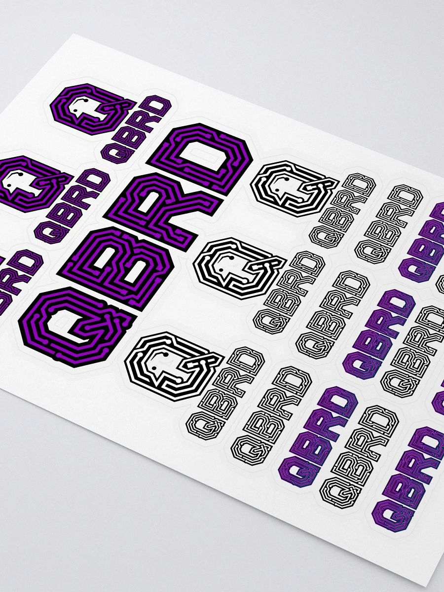 QBRD Sticker Sheet product image (2)