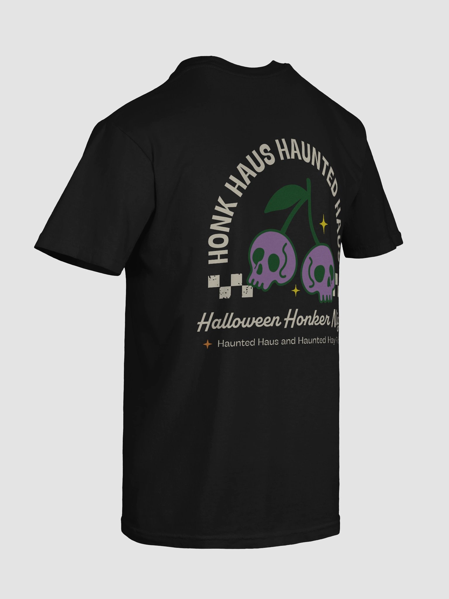honk haus haunted haus printed shirt product image (10)
