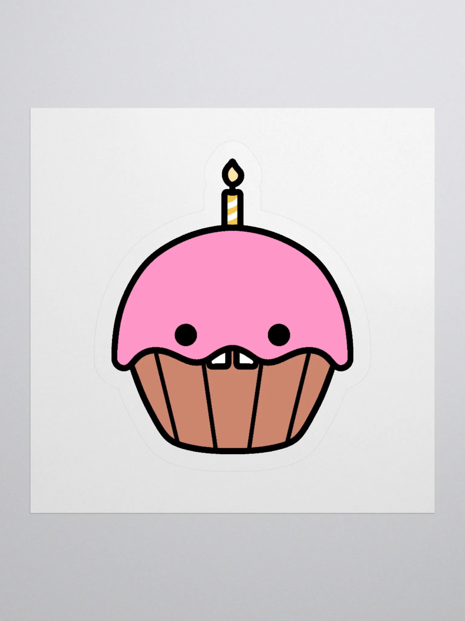 FNAF - Mr Cupcake sticker product image (1)