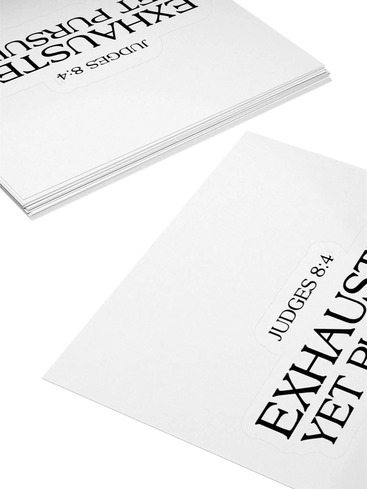 Exhausted Yet Pursuing - Sticker product image (12)