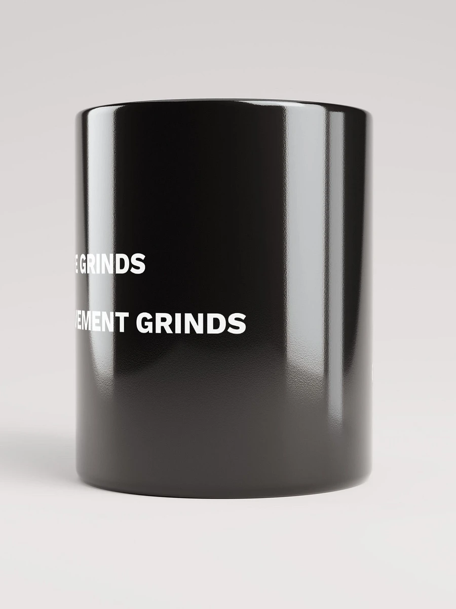 Achievement Grinds Not Coffee Grinds (Black Mug) product image (2)