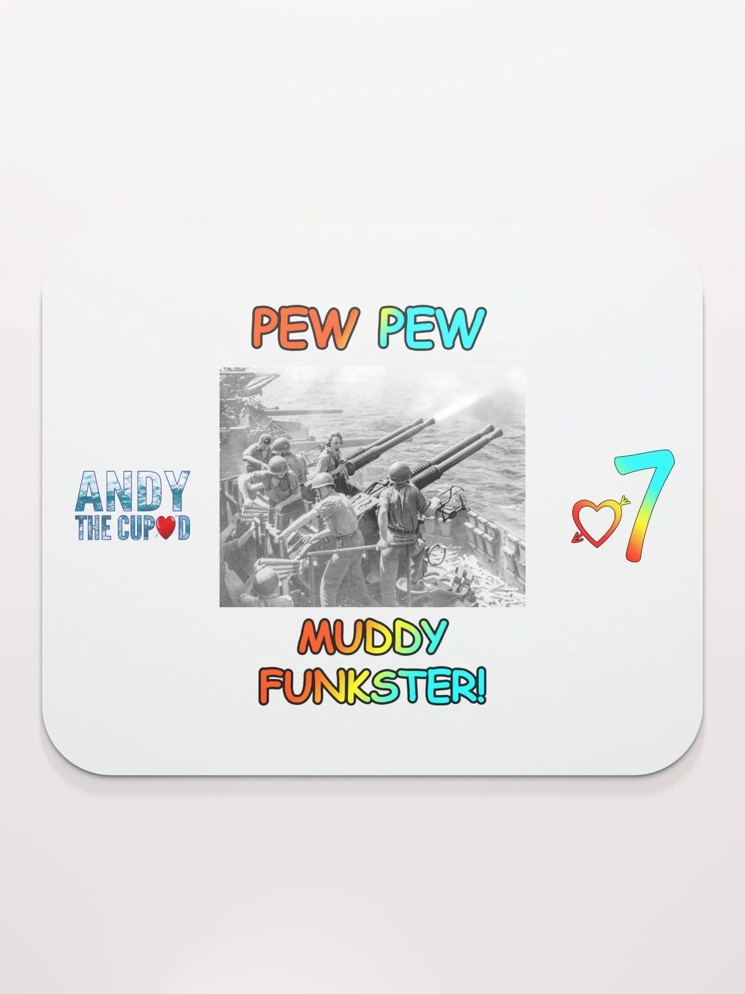 Pew Pew mouse mat product image (2)