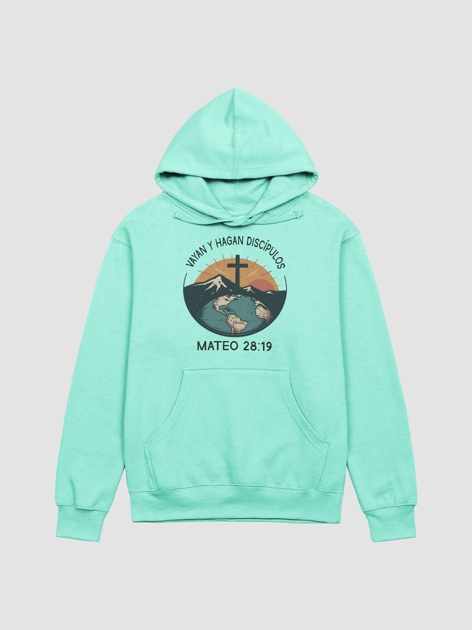 Hoodie Mateo 28:19 Vayan y Hagan Discípulos product image (1)