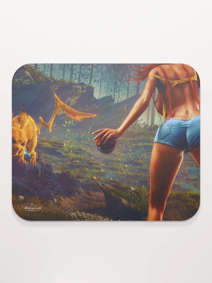The Red Shimmer Tamer - Realm of Infinite Love Mouse Pad product image (2)