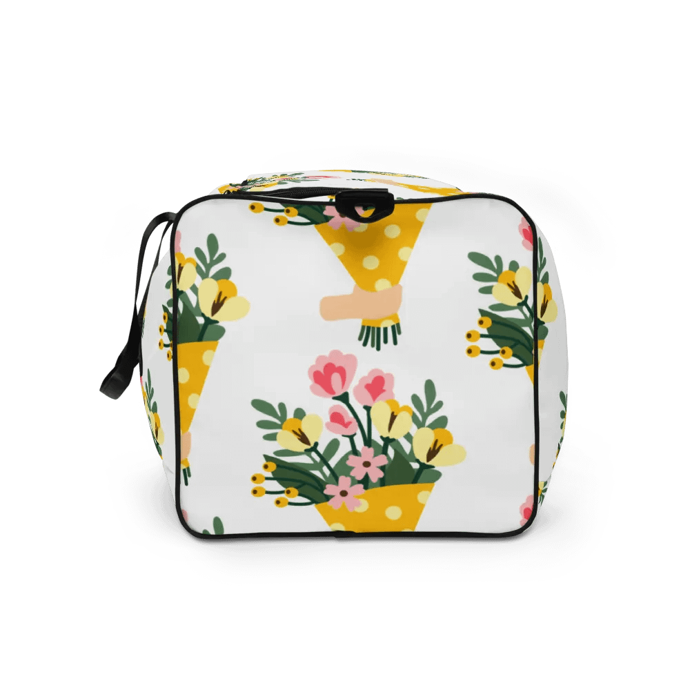 Bouquet Bliss All-Over Duffle Bag product image (9)