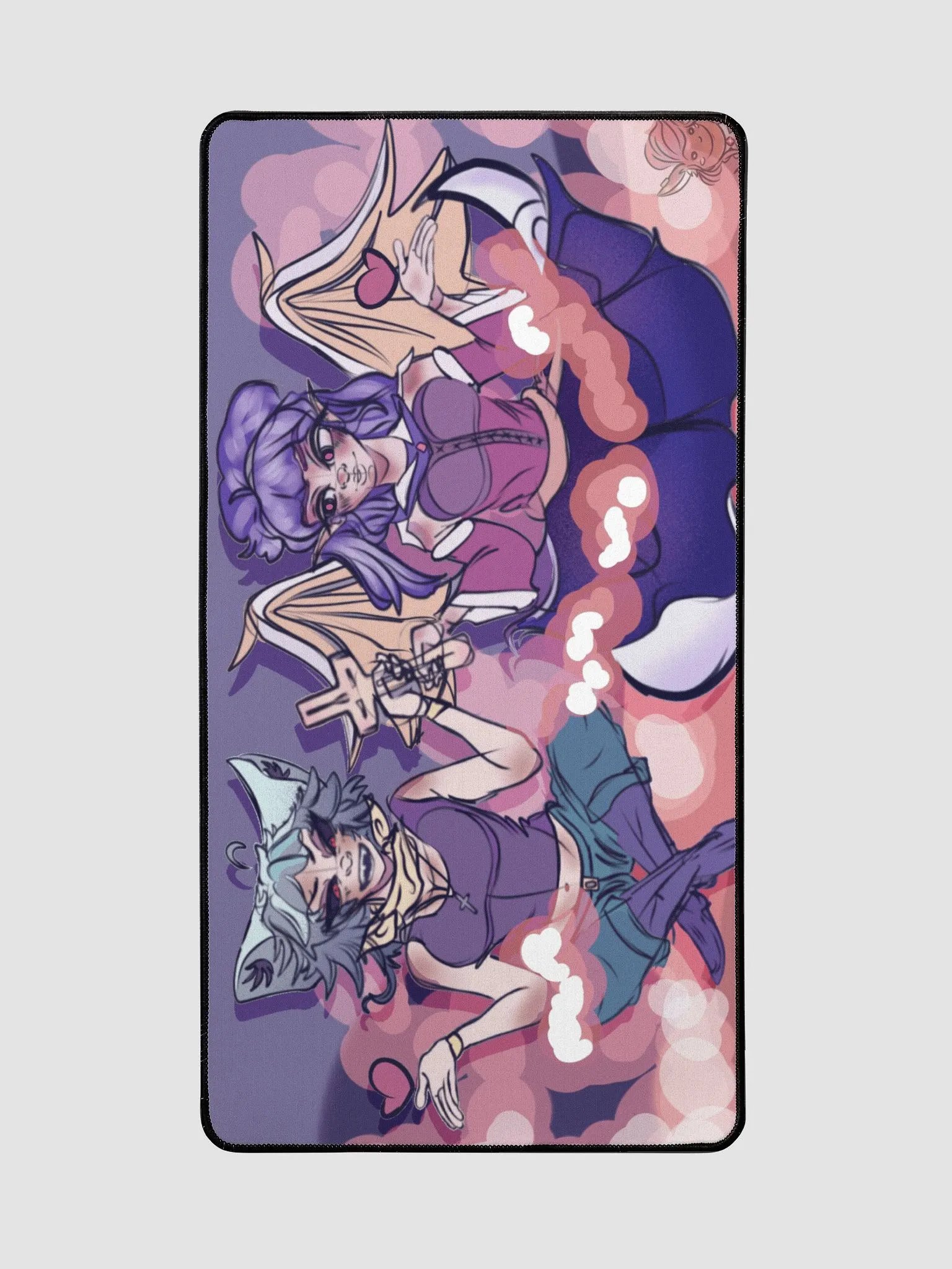 Whimsical Clouds Desk Mat product image (2)