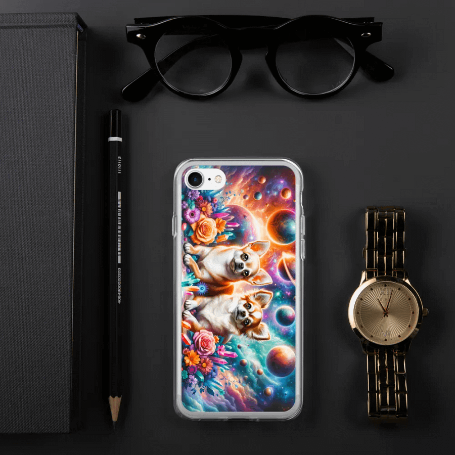 Cosmic Chihuahua Guardians - iPhone case product image (3)