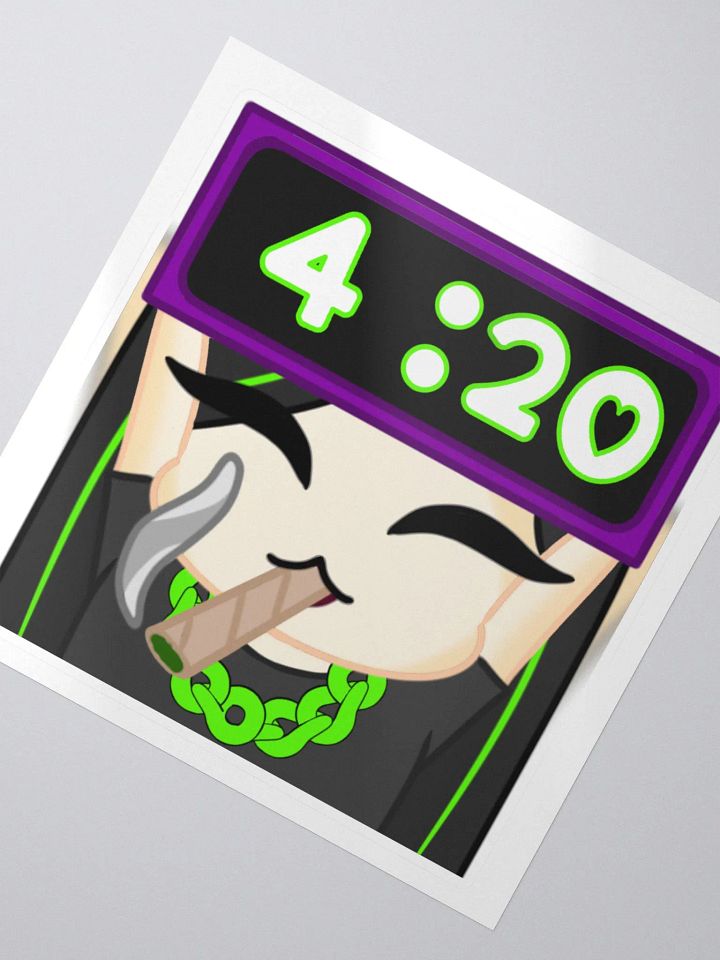 420 toxic emote sticker product image (2)