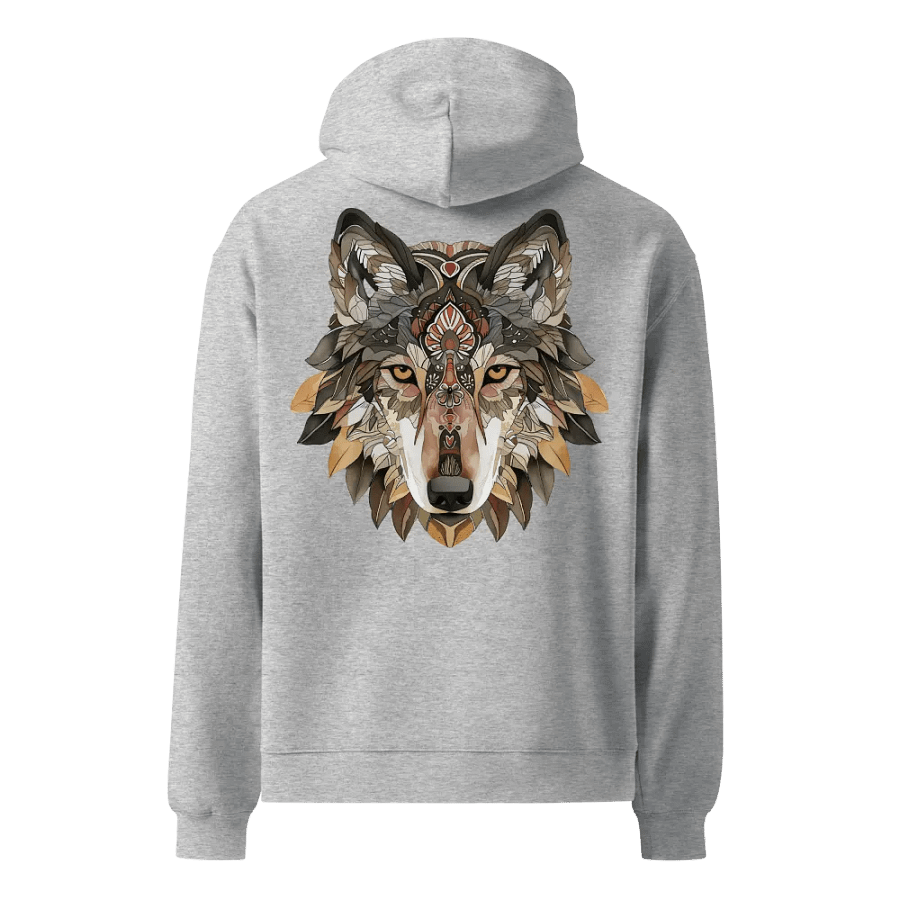 Spirit Wolf Oversized Hoodie product image (40)