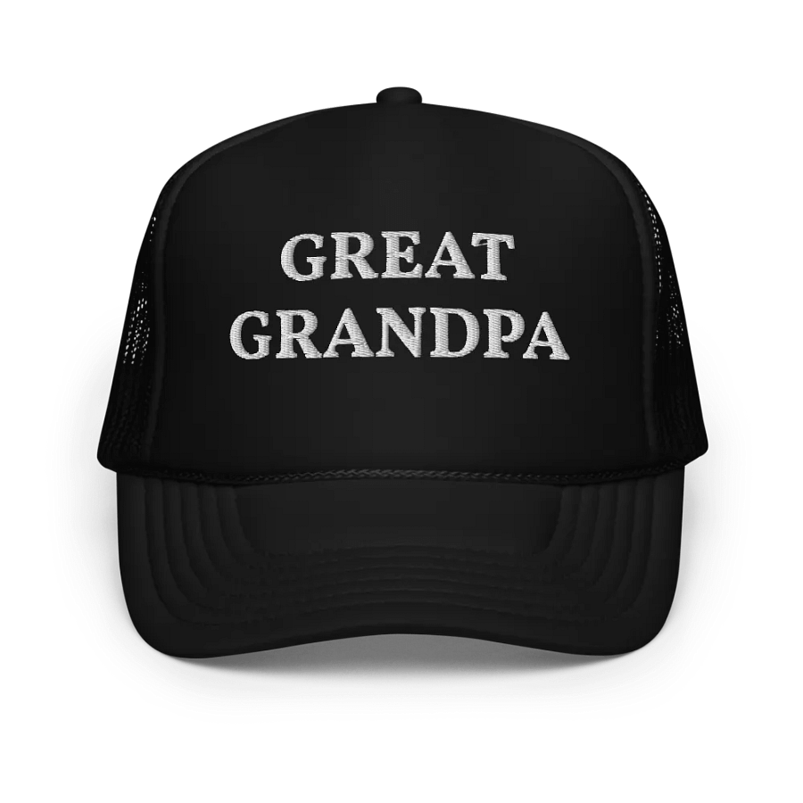 Great Grandpa - Embroidered Trucker Hat Cap product image (1)