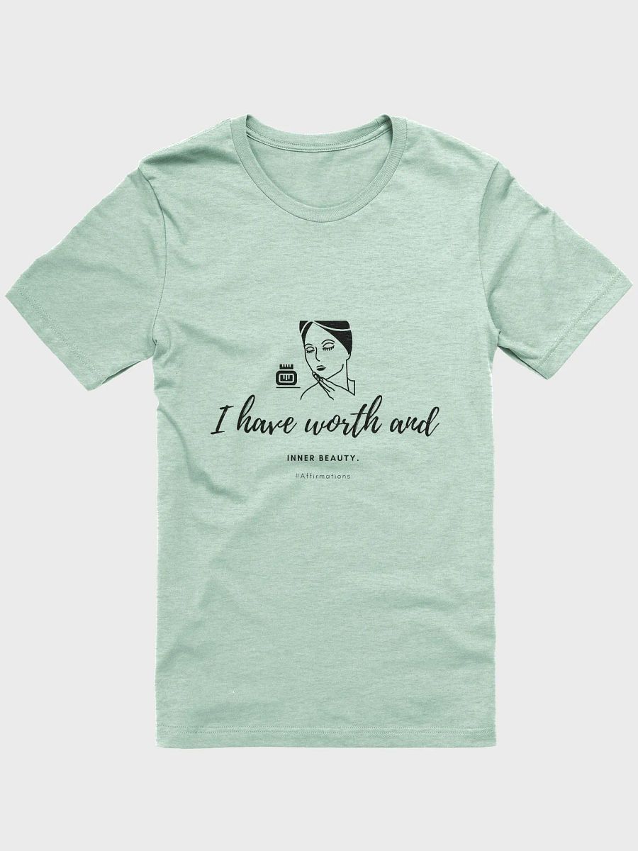 I have worth Dark Unisex Super soft T-Shirt product image (4)