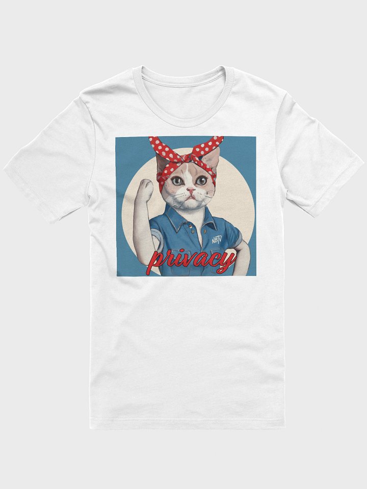 Posie the Privacy Cat T-Shirt product image (1)