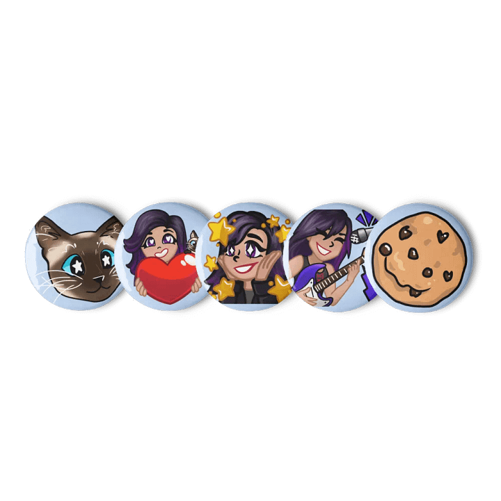 Emote Buttons (Blue) product image (1)