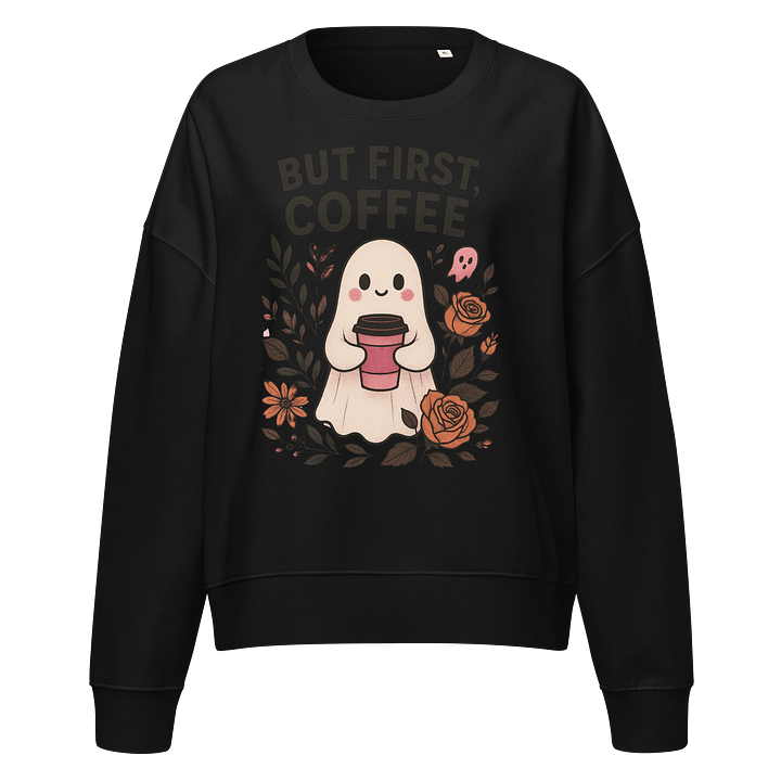 Cozy Ghost Coffee Crewneck product image (1)