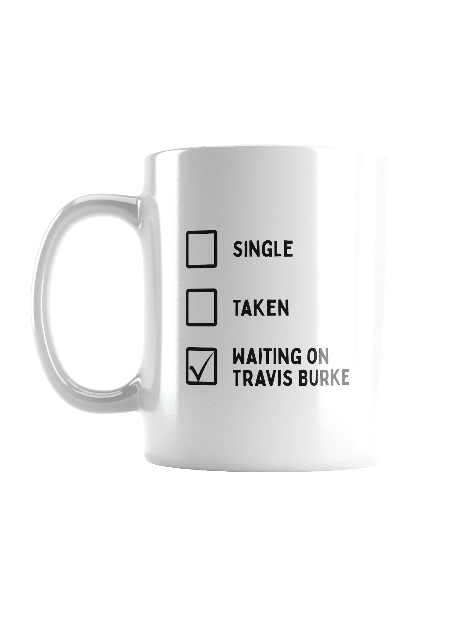 Waiting on Travis Mug product image (1)