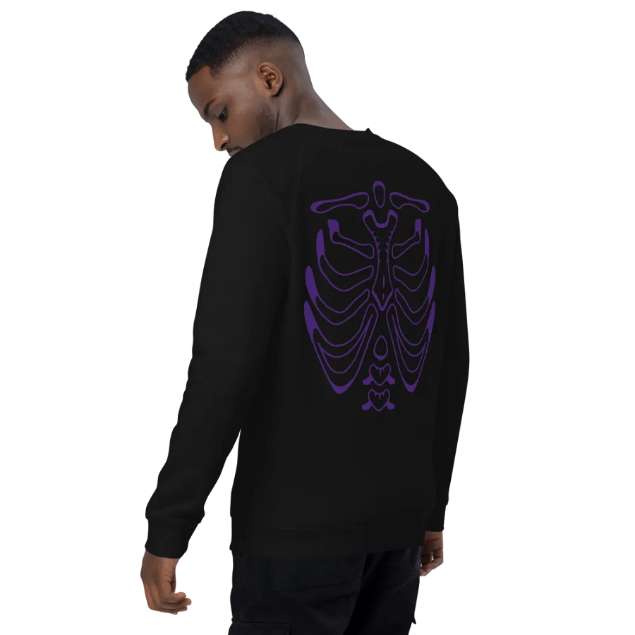 Death is Life Unisex Organic Sweatshirt product image (4)