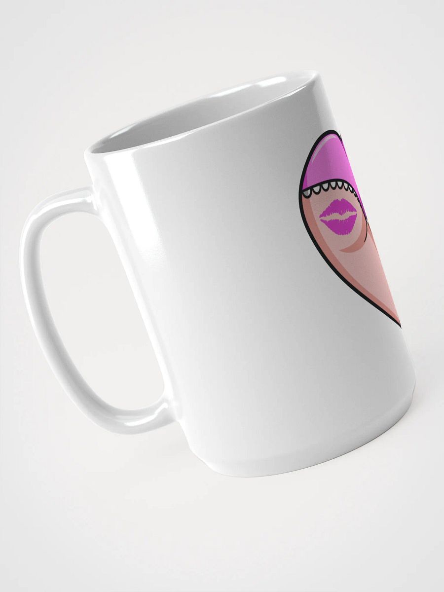 KILLA_EMILY LIGHT PINK HEART BUTT LOGO COFFEE MUG product image (3)