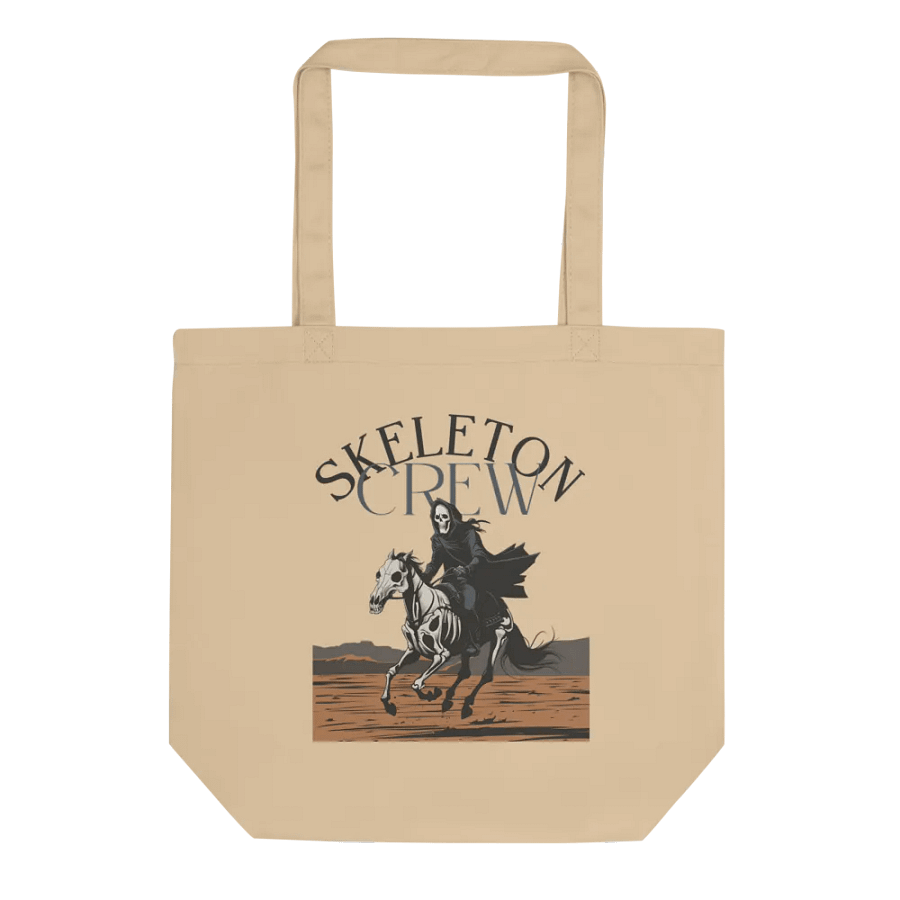 Skeleton Crew Retro Ghost Rider Canvas Cotton Bag product image (2)