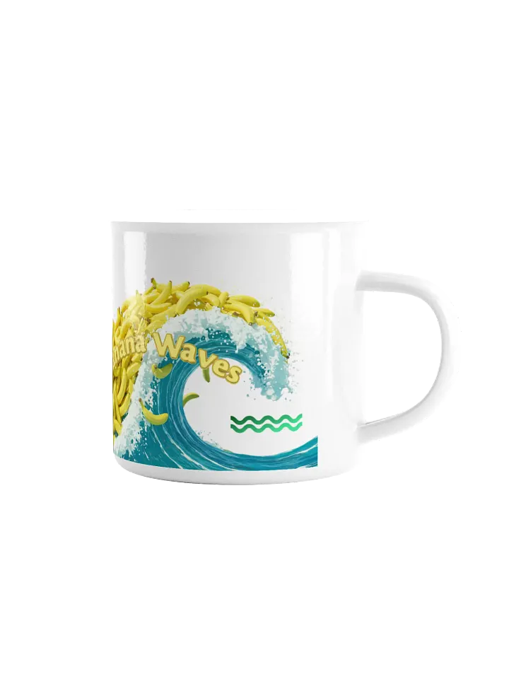 Banana Waves Enamel Adventure Mug product image (1)