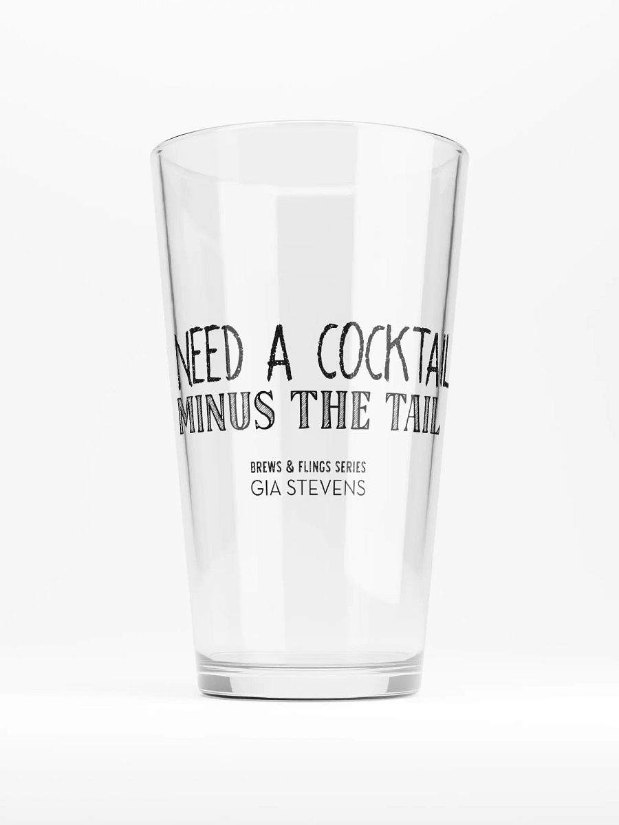 I Need A Cocktail Pint Glass product image (1)