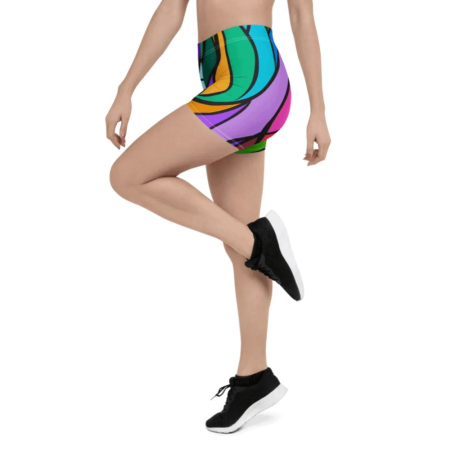 Customizable Movement Shorts - Wave at Sunset product image (4)