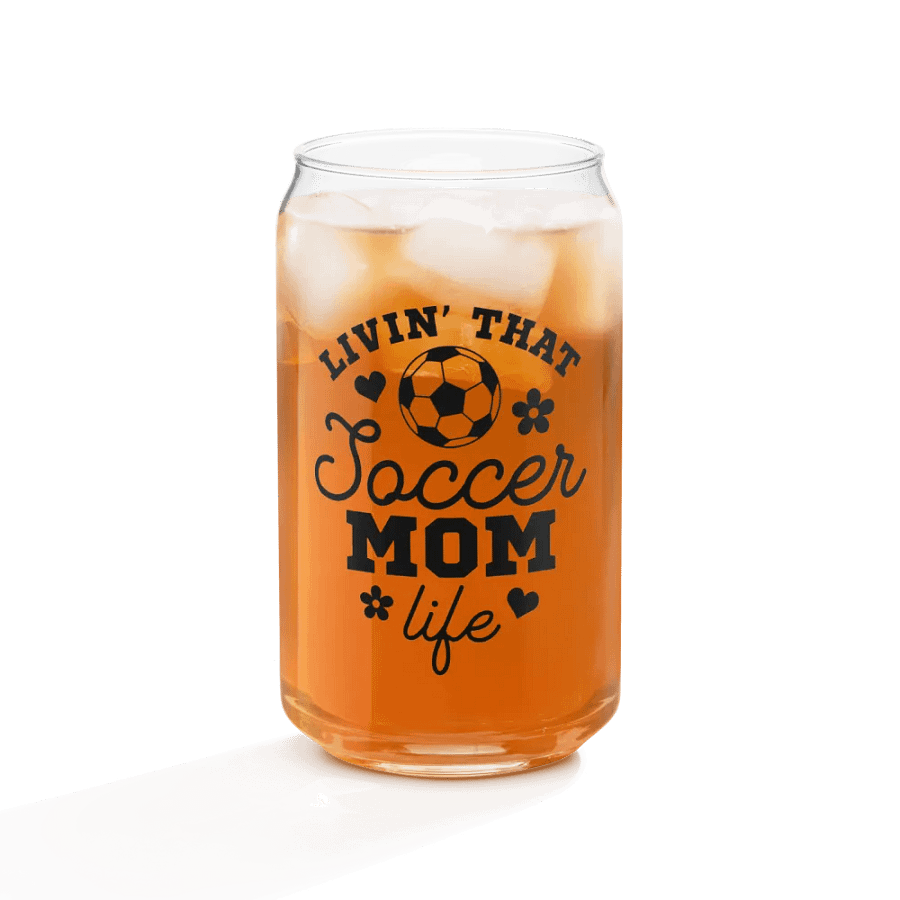 'Soccer Mom Life' Glass product image (9)
