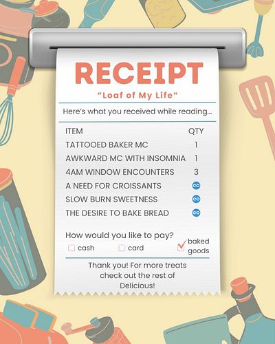 Here's your receipt for 