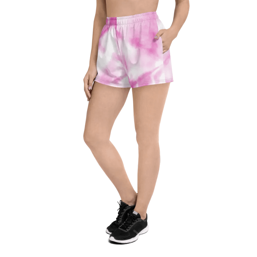 Syn Pink Tie Dye Shorts product image (3)