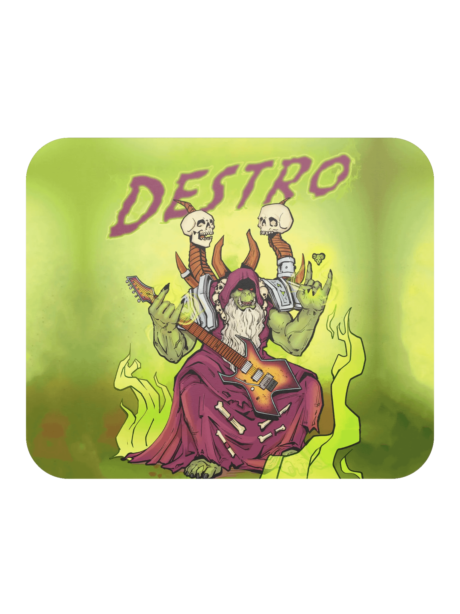 Mouse Pad - Orc Warlock product image (1)
