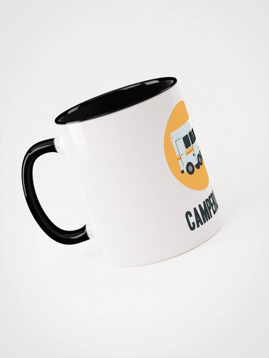 Tazza in ceramica Camperlust con interno colorato (nero) product image (4)