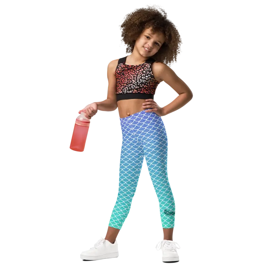 Gaming Mermaid Kids Leggings product image (1)