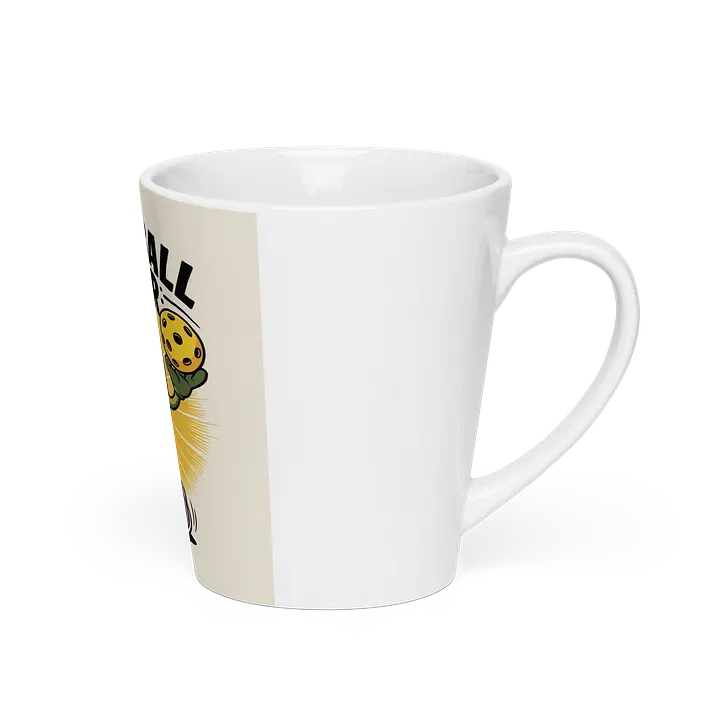 Pickleball Power Latte Mug product image (2)