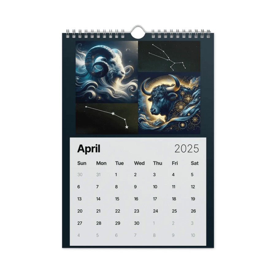 2025 Zodiac Calendar: A Celestial Fantasy Journey product image (5)