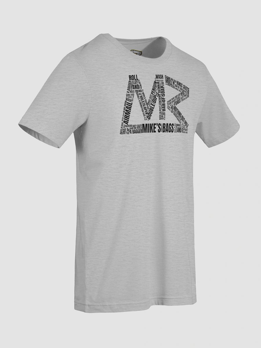 Bella+Canvas Mike's Bags Words Logo Supersoft T-Shirt product image (33)