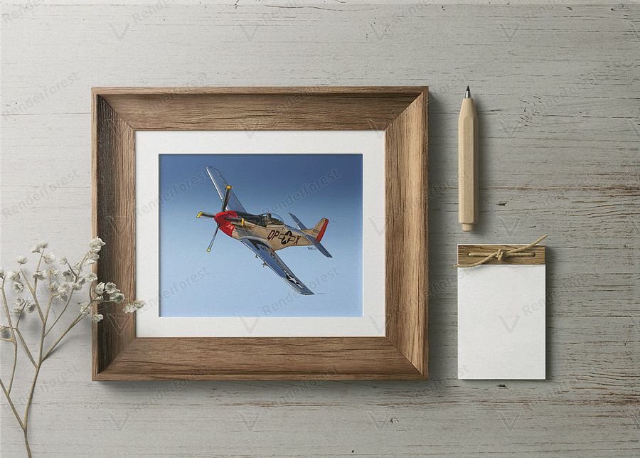 P-51 Mustang Sally Digital Printable Aviation Wall Art Pilot Gift product image (7)