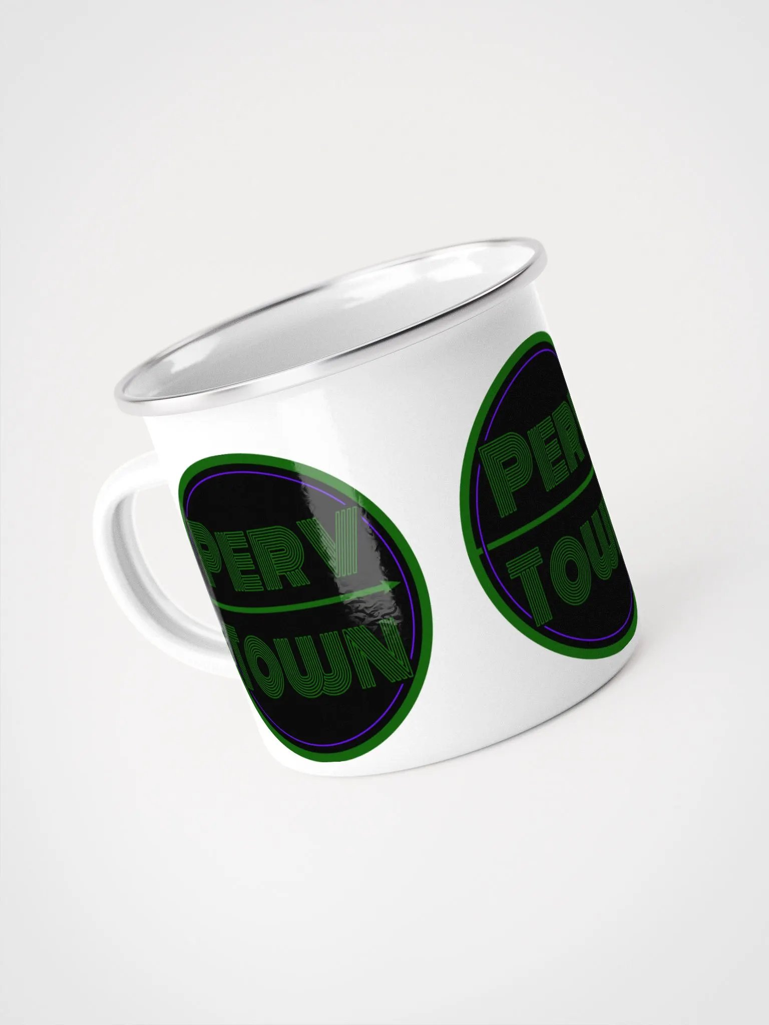 PERV TOWN Enamel Mug | EU & US product image (4)