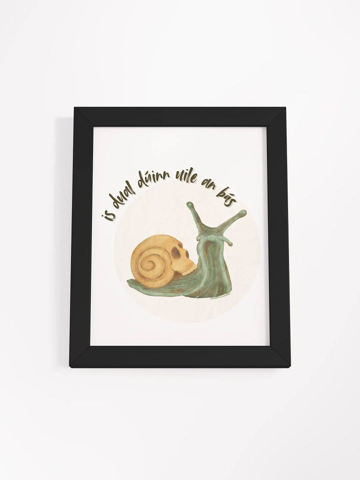 Is Dual Dúinn Uile an Bás Print product image (1)