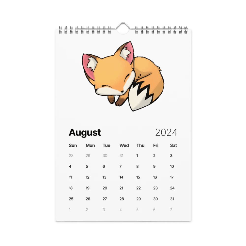Fox Calendar product image (2)